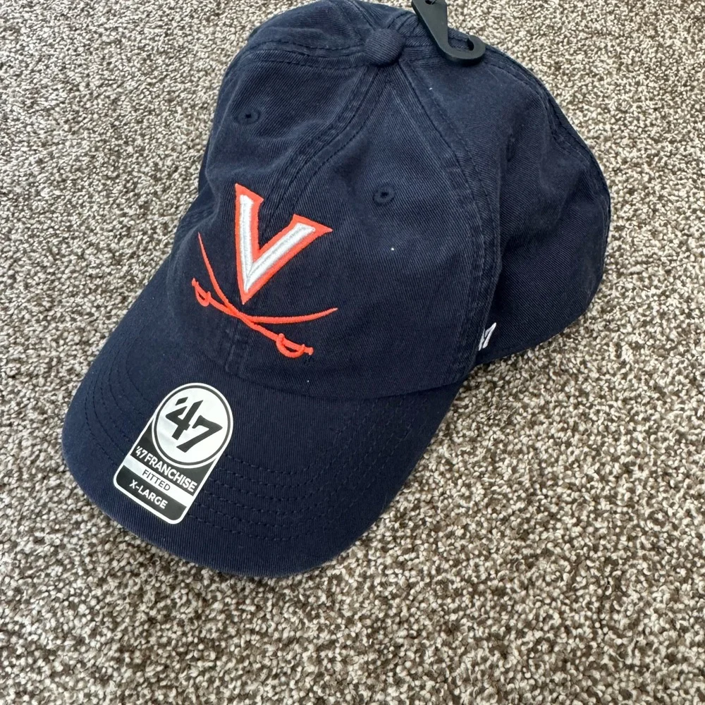 47 Brand Virginia Cavaliers Navy baseball Cap - Picture 1 of 3